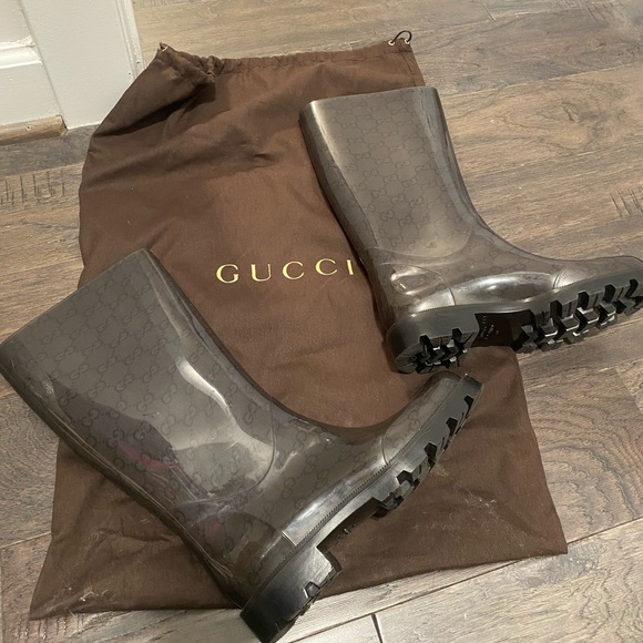 Gucci Rain boots size 36 - Picture 5 of 5